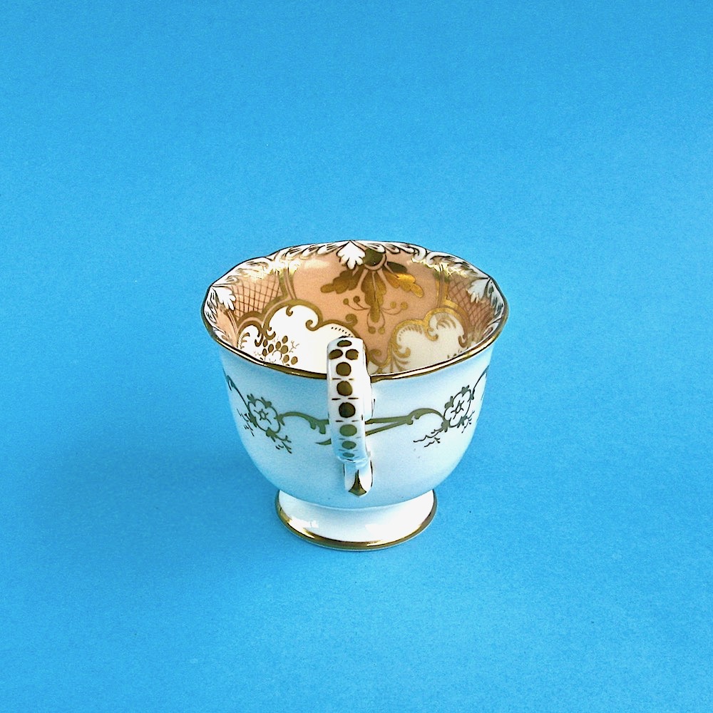 Item No. 2069 Coalport cup and saucer Mark and Sandra Diamond